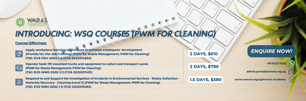 Introducing: WSQ Courses (PWM For Cleaning)